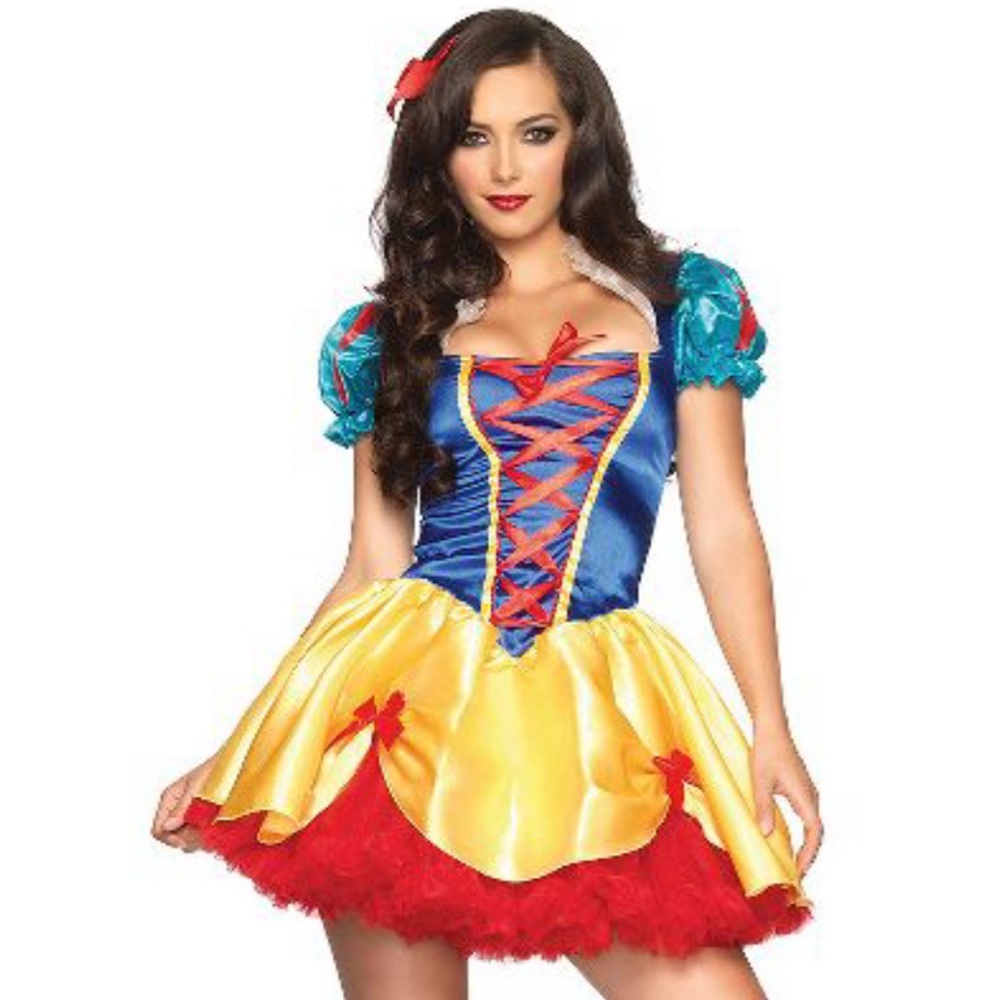 Snow White Costume Dress and Petticoat